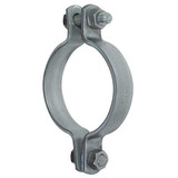 Sim Supply Medium Pipe Clamp,1"W,Galvanized Steel  0500345020