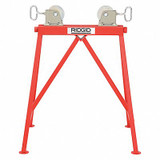 Ridgid Roller Head Pipe Stand,2 to 36 In. AR99