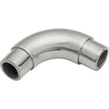 Lavi Industries Flush Elbow Fitting Radius for 1"" Tubing Polished Stainless Ste