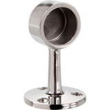 Lavi Industries Flush End Post for 1"" Tubing Polished Stainless Steel