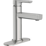 Moen Rinza 1-Handle Lever Centerset Bathroom Faucet, Chrome 84627