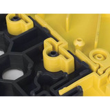 Notrax Interlock Drainage Runner,Blck,2ft6"x5ft 620S3060BY