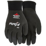 MCR Safety® Ninja® Ice FC Gloves, Medium, Black, 12/Pair