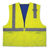 ergodyne® VEST,6668 COOLING,LIME,2X 12716