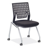 Safco® CHAIR,TRAIN.CHR.FLX NOARM KTX2SBBLK