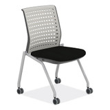 Safco® CHAIR,TRAIN.CHAIR NO ARMS KTS2SGBLK