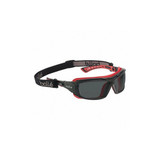 Bolle Safety Safety Glasses,Smoke Lens,Wraparound 40300
