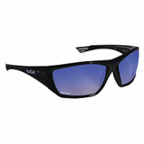 Bolle Safety Safety Glasses,Blue Mirror,Polarized 40151