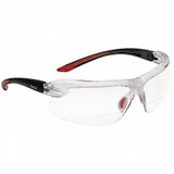 Bolle Safety Bifocal Safety Reading Glasses,+2.50 40189