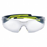 Bolle Safety Safety Glasses,Unisex,Clear Lens Color SILEXPPSI