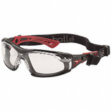 Bolle Safety Rush Plus Safety Glasses,w/Strap,Red/Blk 40252