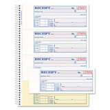 Adams Business Forms TOPS Money/Rent Receipt Book,7 1/8x2.75 SC1182