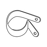 Manufacturer Varies Cable,Wire and Hose Clamps,1/8,PK 2500 125167CCN08