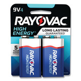 Rayovac High Energy Premium Alkaline Batter,PK4 A16044TK