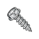 Sim Supply Self Drilling Screws,12-11X3/4,PK2000 1212AW188