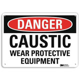 Lyle Danger Sign,7 in x 14 in,Aluminum U3-1161-RA_14X10