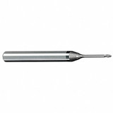 Micro 100 Sq. End Mill,Single End,Carb,0.0300" MEF-030-375