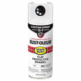 Rust-Oleum Rust Preventative Spray Paint,Flat,12oz  376856