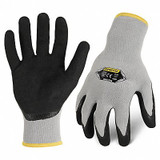 Ironclad Performance Wear Knit Work Glove,XS,Black,HPPE,Steel,PR SKCSN-01-XS
