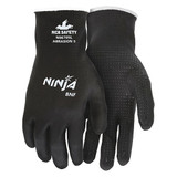 Mcr Safety Coated Gloves,Nylon,XL,PR N96795XL