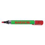 Marsh Red 88fx Metal Paint Marker,PK12 MK110RD