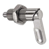 Kipp Spring Plunger,1/2"-13,Stainless Steel K0637.10508A5