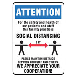 Condor Safety Sign, 14x10 56JU78