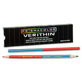 Prismacolor Pencil,Verithin,DoubleEnded,Red/Ble,PK12 2456