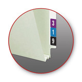 Smead Folder,2 Fastener,Gray,PK25 34715