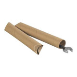 Partners Brand Crimped End Mailing Tubes,1-1/2x12",PK70 S1512K