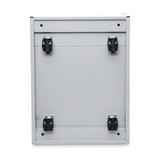 Alera Metal Pedestal File,14 7-8W,x19,2-Drawer ALEPAFFLG