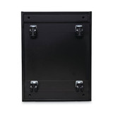Alera Two-Drawer Metal Pedestal File,Black ALEPABFBL