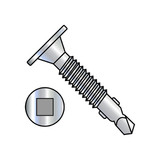 Sim Supply Self Drilling Screws,12-24x2 SQ,PK2000 1232KQWAFM4W