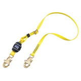 3m Dbi-Sala Shock-Absorbing Lanyard,Yellow 1246234