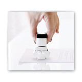 Accu-Stamp2 Stamp,Red-Blue,Completed,1-5-8"x1-2" 035538
