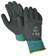 Honeywell North Coated Gloves,Nitrile,Green/Black,M,PR NF35F/8M