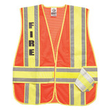 Glowear by Ergodyne Safety Vest,Orange,Fire,XL/2XL 21386-FR
