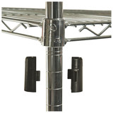 Alera Wire Shelving Unit,4-Shelf,48"x18"x72" ALESW504818SR