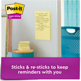 Post-It Pad,Post-It 4"X6",Canary,Yellow,PK5 6605SSCY