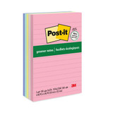 Post-It Note,Post,It,4"X6",Ast,PK5 660RPA