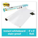 Post-It Board,Dryerse,Film,4X3,White,48"x36" DEF4X3