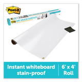 Post-It Board,Dryerse,Film,6X4,White,72"x48" DEF6X4