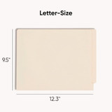 Smead Folder,Etb,Fastnr,Letter,Manila,PK50 34220