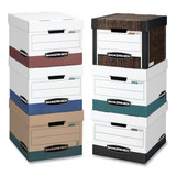 Bankers Box Bankers Box,Green,PK12 07241