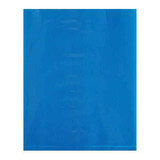 Partners Brand Flat Poly Bag,12x15",2 mil,Blue,PK1000 PB534BL