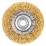 Sim Supply Wire Wheel Brush,0.012" dia. Wire 78072705322