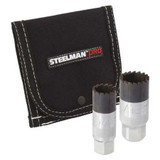Steelman Spark Plug Socket Set,2 Pieces,3/8"Drive 79996