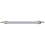 Southwire MetalCladWhip,MC,14AWG,1/2inSnapIn,6ft 55082415