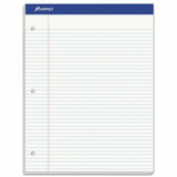 Ampad Dual Pad,Legal/Wide,100 Sheets,White 20-244