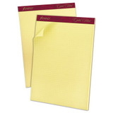 Ampad Dual Pad,Quadrille,50 Sheets,Canary 22-143